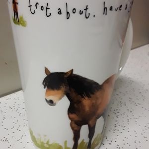 Ceramic Horse Mug